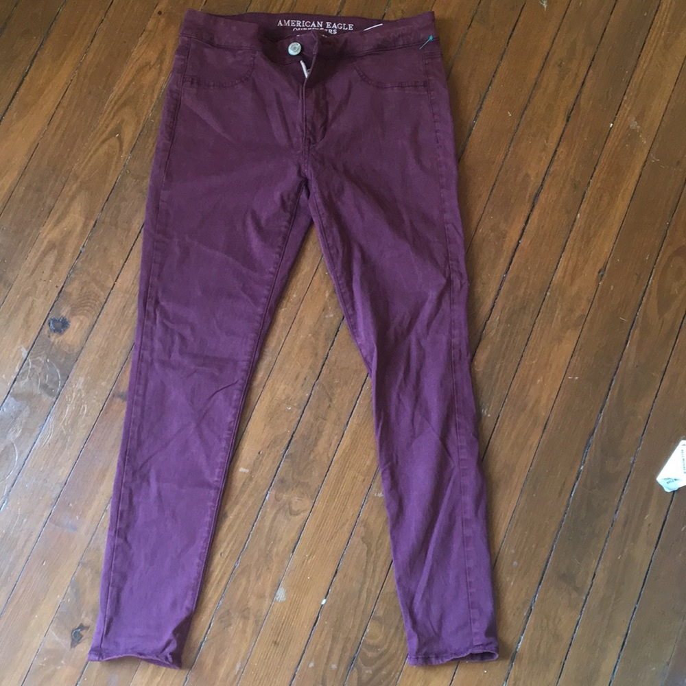 American eagle high waisted super stretch jeggings